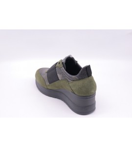 MELLUSO Sneakers donna in camoscio e tessuto