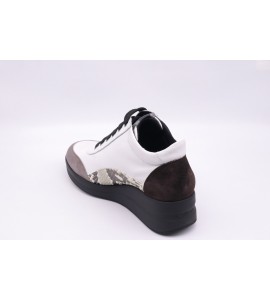 MELLUSO Sneakers donna con dettaglio pitonato