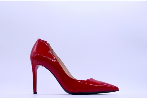 Decollete rosse nero giardini store