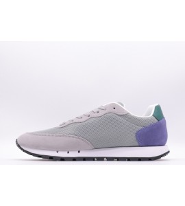 TOMMY HILFIGER SNEAKERS CON MIX DI TEXTURE