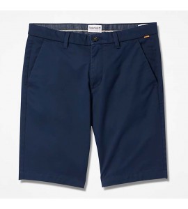 TIMBERLAND SHORTS CHINO DA UOMO ELASTICIZZATI SQUAM LAKE IN BLU MARINO
