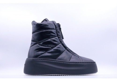 VIC MATIE Sneakers platform polacco nylon nero