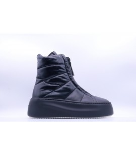 VIC MATIE' Sneakers platform polacco nylon nero