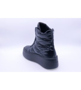 VIC MATIE' Sneakers platform polacco nylon nero