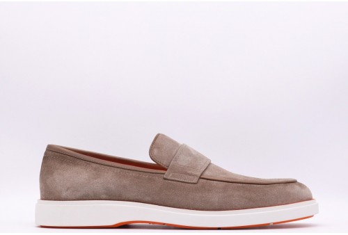 Mocassini Uomo | Mocassino in suede | Santoni - TALEJA VIAGGI