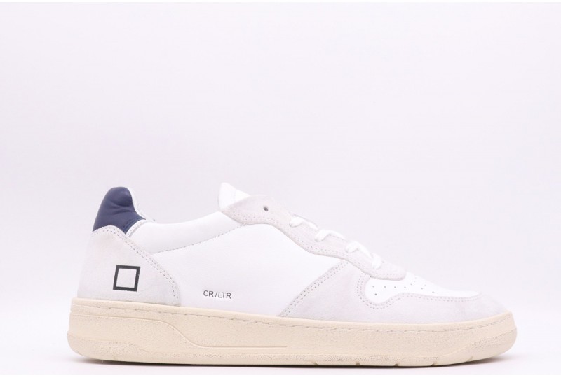 DATE COURT LEATHER WHITE