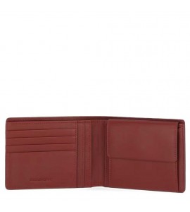 PIQUADRO Portafoglio uomo con porta monete Martin