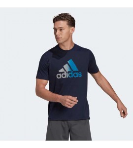 ADIDAS T-SHIRT AEROREADY DESIGNED TO MOVE SPORT LOGO