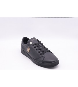 TOMMY HILFIGER SNEAKERS IN PELLE CON MONOGRAMMA TH