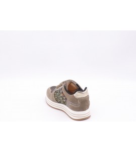 NERO GIARDINI Sneakers kids da bambina in camoscio