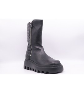 VIC MATIE' Stivaletto Gear biker nero
