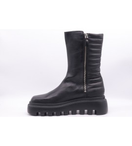 VIC MATIE' Stivaletto Gear biker nero