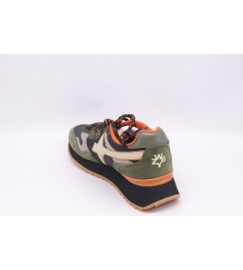 W6YZ YAK-M Sneakers in suede e nylon