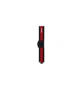 SECRID Miniwallet Matte Black & Red