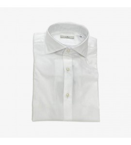 GHR Camicia uomo manica lunga bianca