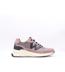 MELLUSO Sneakers in pelle e camoscio
