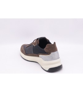 MELLUSO Sneakers in pelle e camoscio