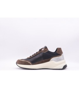 MELLUSO Sneakers in pelle e camoscio