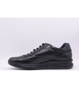CALLAGHAN Sneakers da uomo in pelle con lacci in tinta