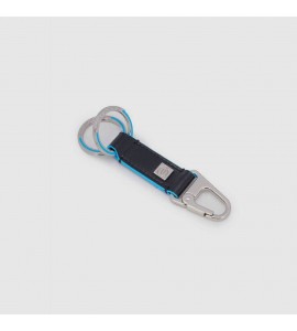 Portachiavi con moschettone Blue Square