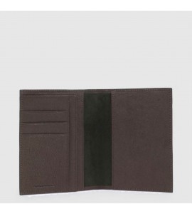 PIQUADRO Porta passaporto Black Square