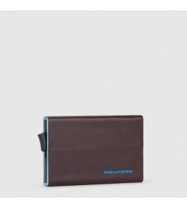 PIQUADRO Porta carte di credito con sliding system