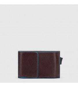 PIQUADRO Porta carte di credito con sliding system