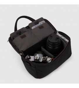 PIQUADRO Borsa fotografica in tessuto riciclato Stationery