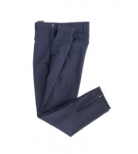PT TORINO Pantalone uomo epsilon blu con zip