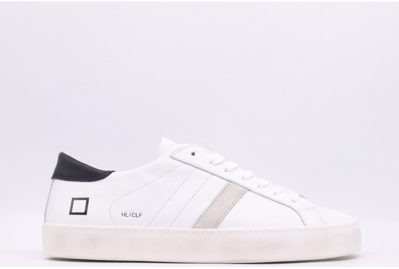 DATE HILL LOW CALF WHITE-BLACK