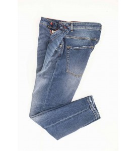 CAMOUFLAGE Jeans Rocco vintage blu