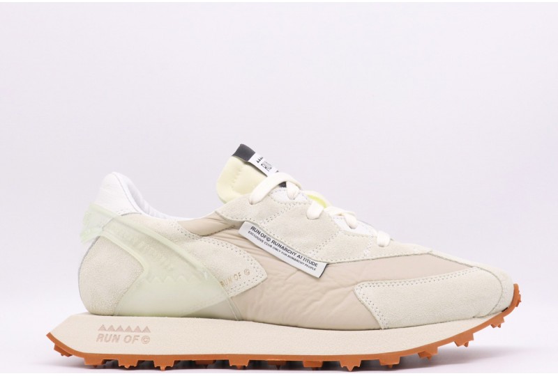 RUN OF Sneakers uomo BEIGE...