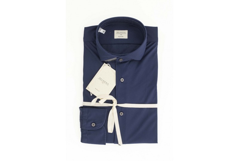 Del Siena Dynamic - Camicia a righe blu