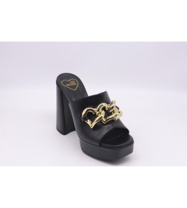 LOVE MOSCHINO Sabot donna colore bianco
