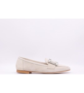 VSL Mocassino donna camoscio burro