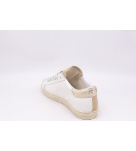 AMA BRAND 2353 SNK WHITE/ORO Sneakers donna