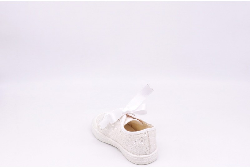 Sandali Bianchi Da Bambina Con Fascia Multicolore Le Scarpe Di Alice 25 118480027