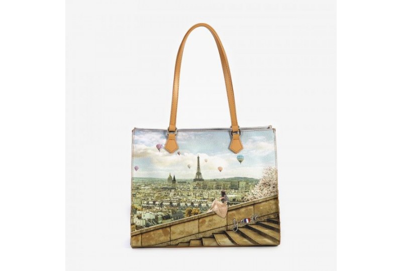 Y-NOT Shopping Bag Floral