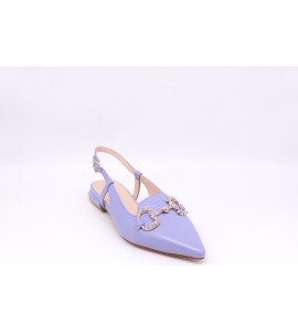 TOSCA BLU Slingback Camelia In Pelle E Accessorio