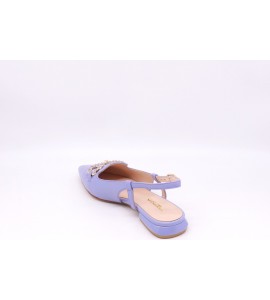 TOSCA BLU Slingback Camelia In Pelle E Accessorio