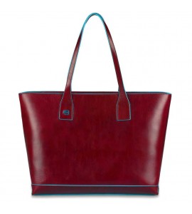PIQUADRO Shopping bag con porta iPad Blue Square