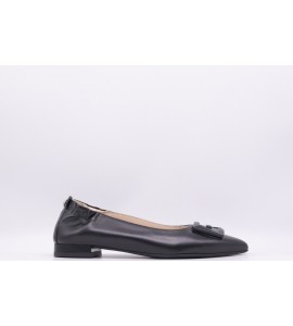 NERO GIARDINI Ballerina donna in pelle