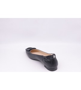 NERO GIARDINI Ballerina donna in pelle