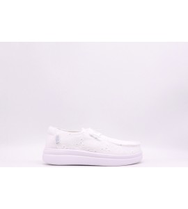 HEY DUDE WENDY YOUTH RISE EYELET SNEAKER DONNA
