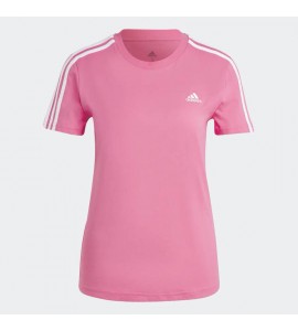 ADIDAS T-SHIRT LOUNGEWEAR ESSENTIALS SLIM 3-STRIPES