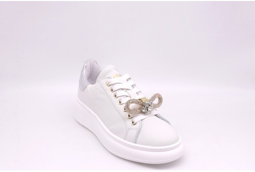 Sneakers sales gioiello bianche