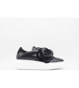 MELINE Sneakers donna con fiori