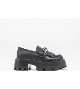 STEVE MADDEN MERITS NERO PELLE