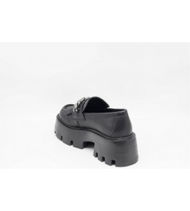 STEVE MADDEN MERITS NERO PELLE