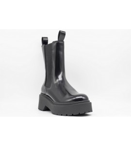 STEVE MADDEN PREMIUM NERO PELLE